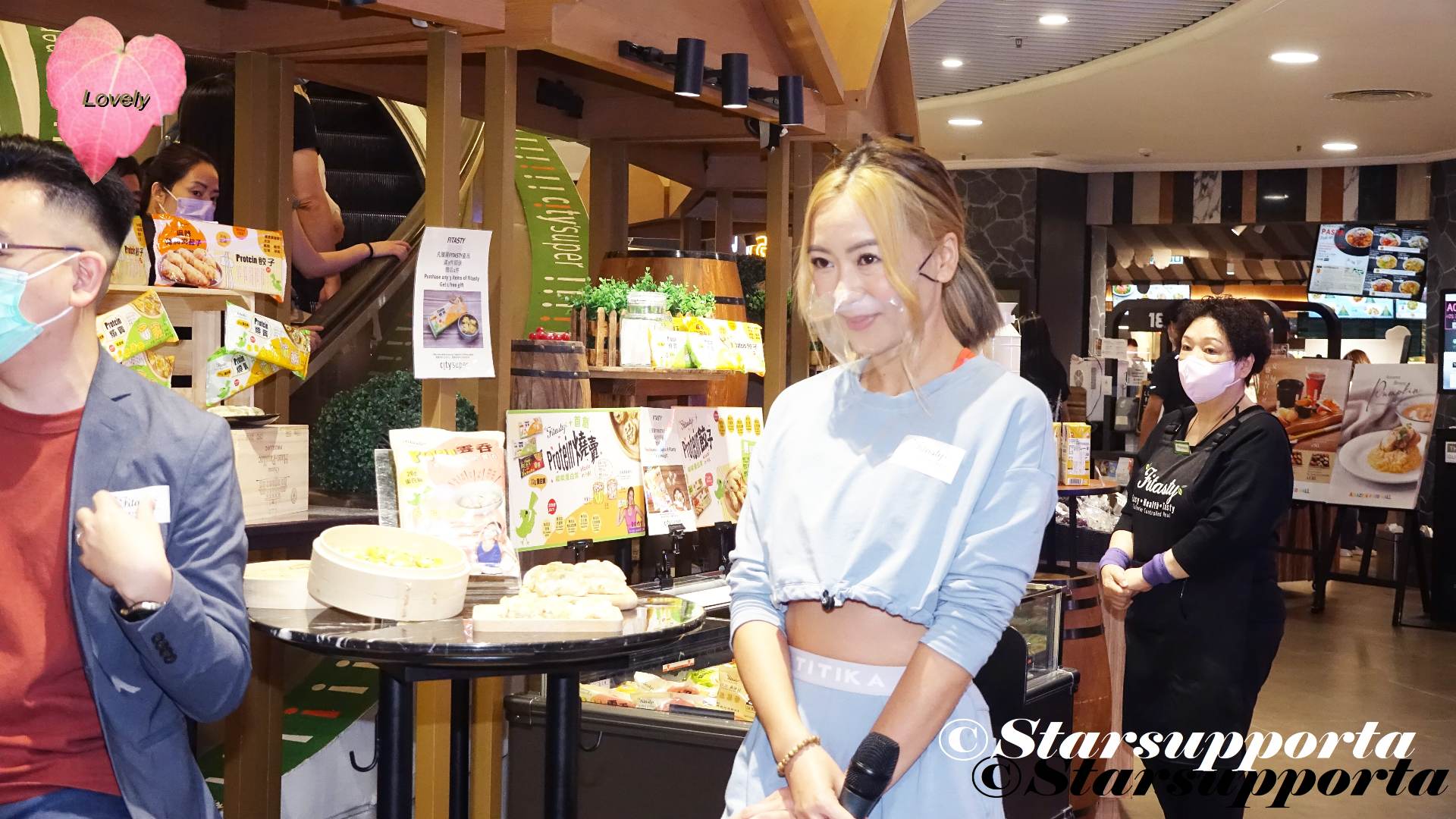 20221015 梁芷珮 Christy @ Fitasty 一日店長 @ 香港銅鑼灣時代廣場Citysuper